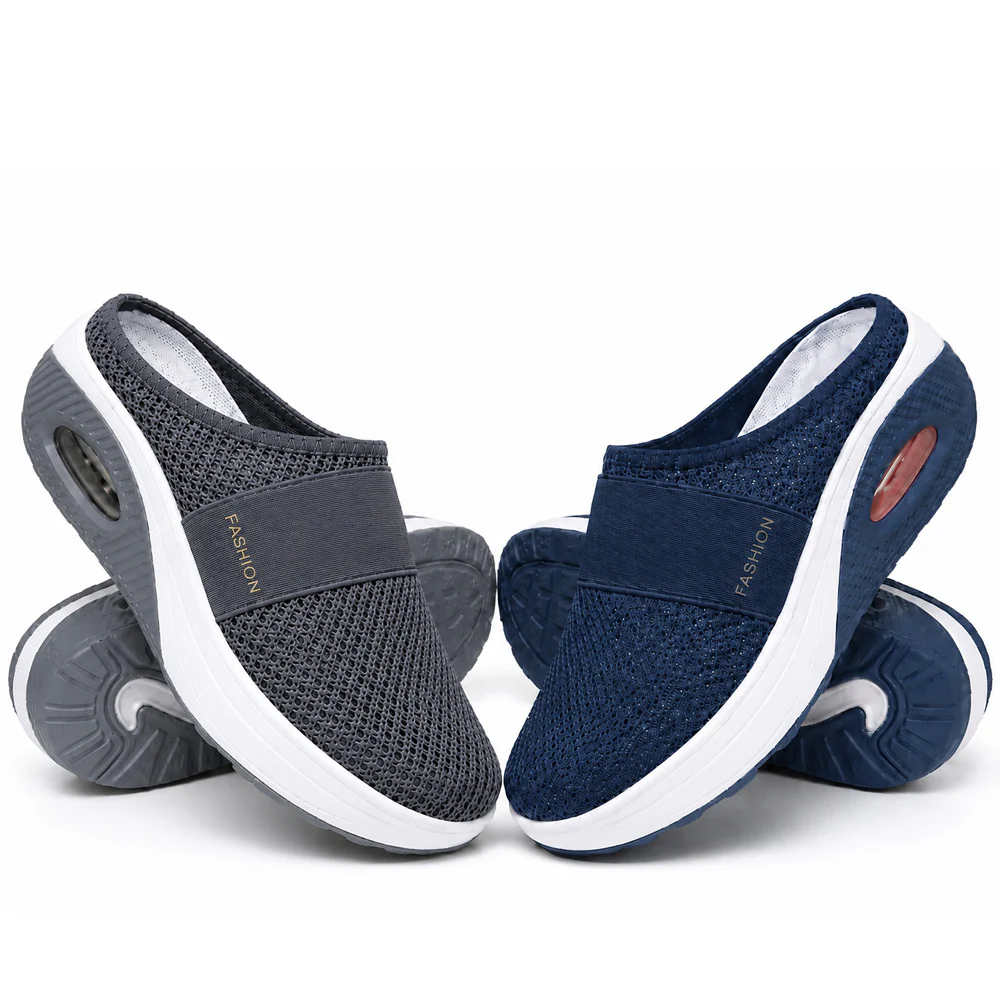 NEW Diabetic Air-Cushion Slip-On Walking Shoes, Orthopedic Diabetic Slippers, with Arch-Support for Women - Image 12