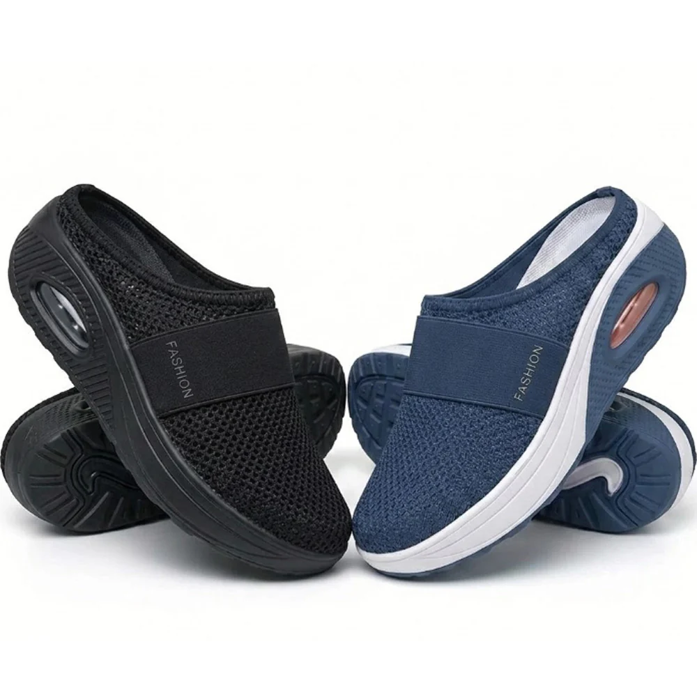 NEW Diabetic Air-Cushion Slip-On Walking Shoes, Orthopedic Diabetic Slippers, with Arch-Support for Women - Image 14