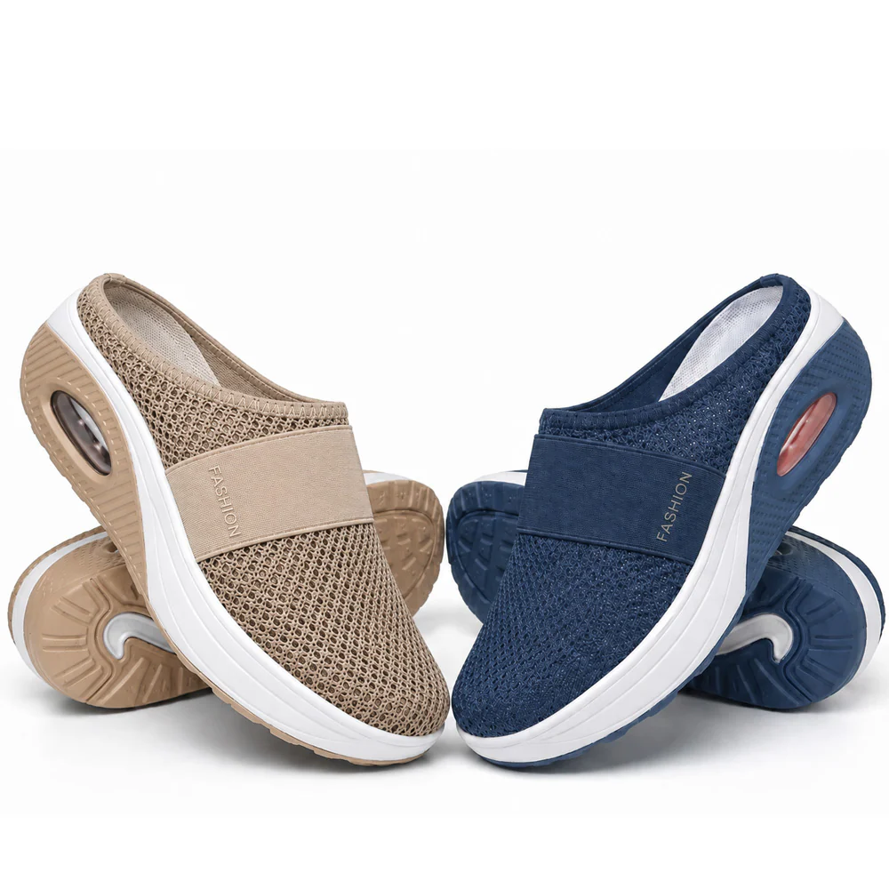 NEW Diabetic Air-Cushion Slip-On Walking Shoes, Orthopedic Diabetic Slippers, with Arch-Support for Women - Image 15