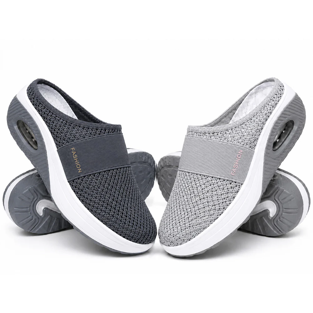 NEW Diabetic Air-Cushion Slip-On Walking Shoes, Orthopedic Diabetic Slippers, with Arch-Support for Women - Image 16