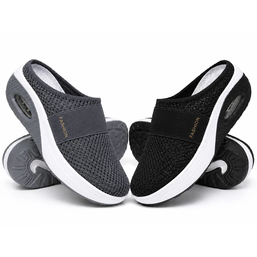 NEW Diabetic Air-Cushion Slip-On Walking Shoes, Orthopedic Diabetic Slippers, with Arch-Support for Women - Image 17