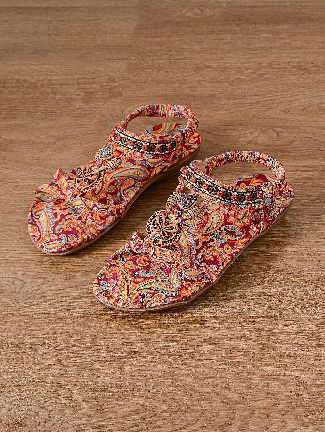 โญ๐ Summer Sale โญ Women's Fashion Bohemian Open-Toe Rhinestone Sandals - Image 21