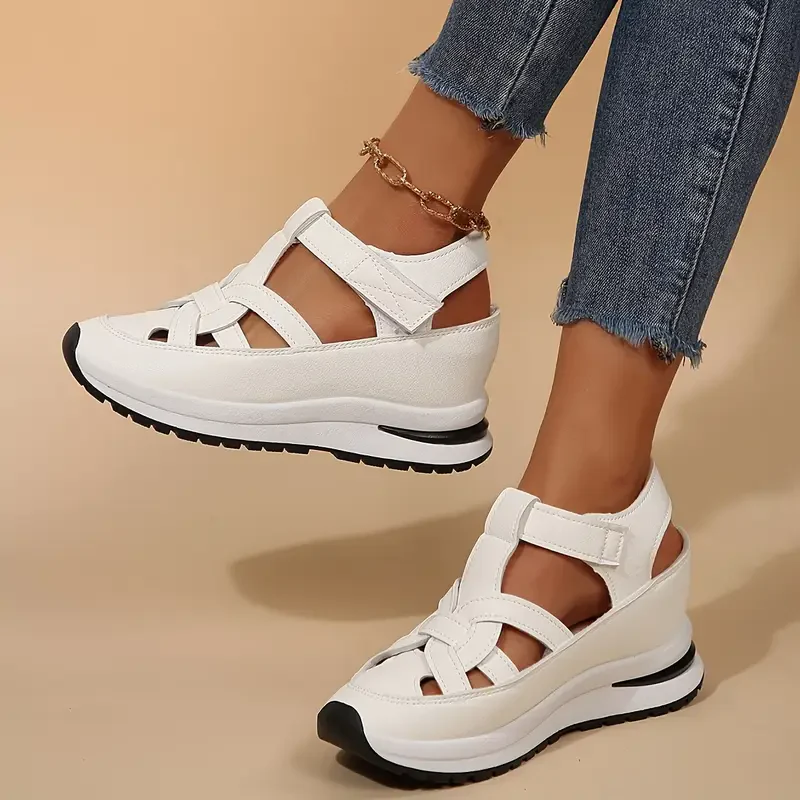 Women’s Soft Adjustable Sandals – Hook & Loop, Comfort Fit for Wide & Narrow Feet - Image 13