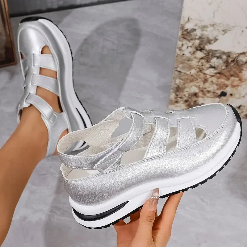 Women’s Soft Adjustable Sandals – Hook & Loop, Comfort Fit for Wide & Narrow Feet - Image 17