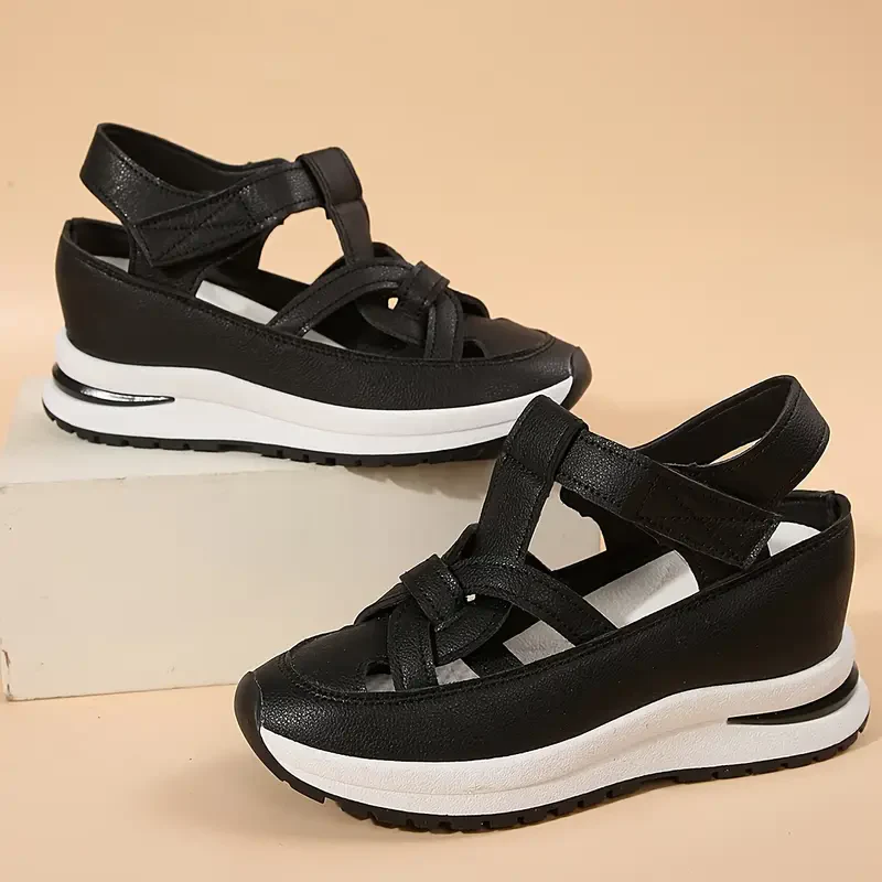 Women’s Soft Adjustable Sandals – Hook & Loop, Comfort Fit for Wide & Narrow Feet - Image 5
