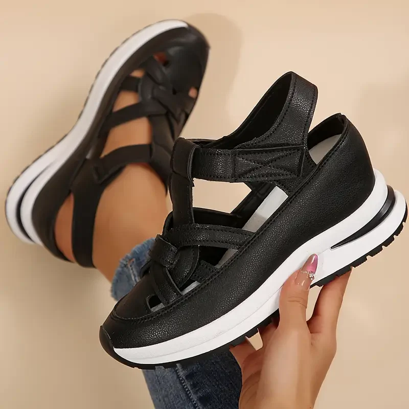 Women’s Soft Adjustable Sandals – Hook & Loop, Comfort Fit for Wide & Narrow Feet - Image 6