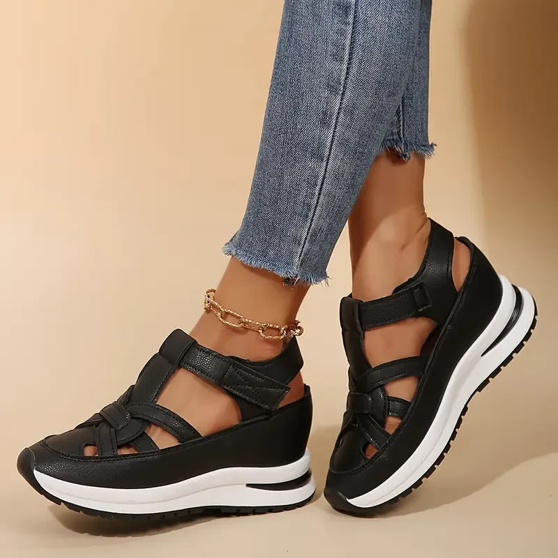 Women’s Soft Adjustable Sandals – Hook & Loop, Comfort Fit for Wide & Narrow Feet - Image 7